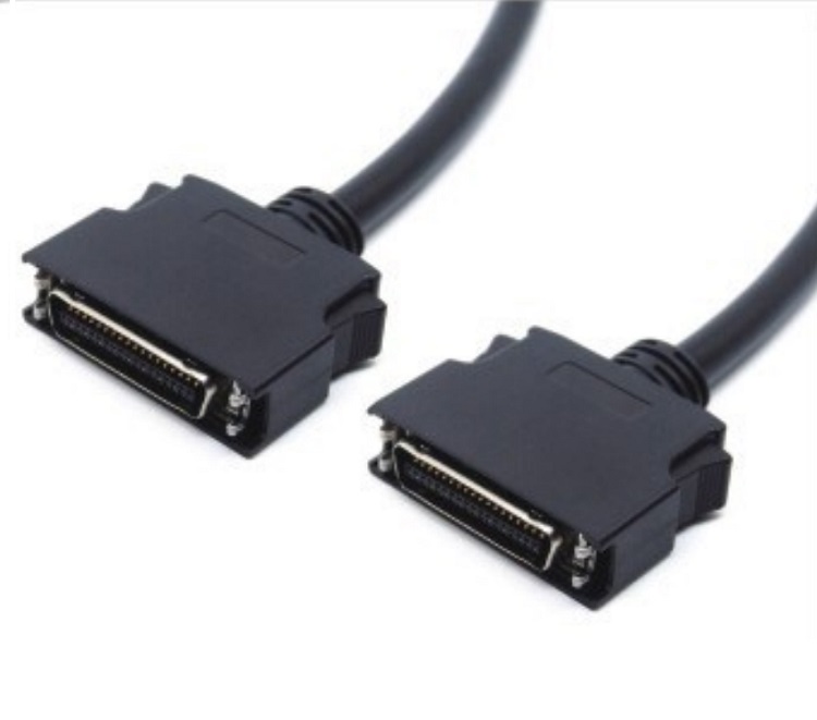 SCSI HPCN 36Pin male connector cable With Spring latch