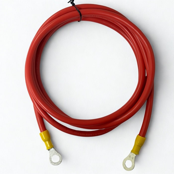 Battery charging silicone cable