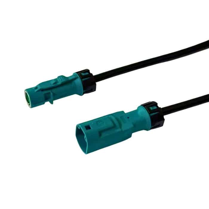HSD Z code male to female waterproof cable